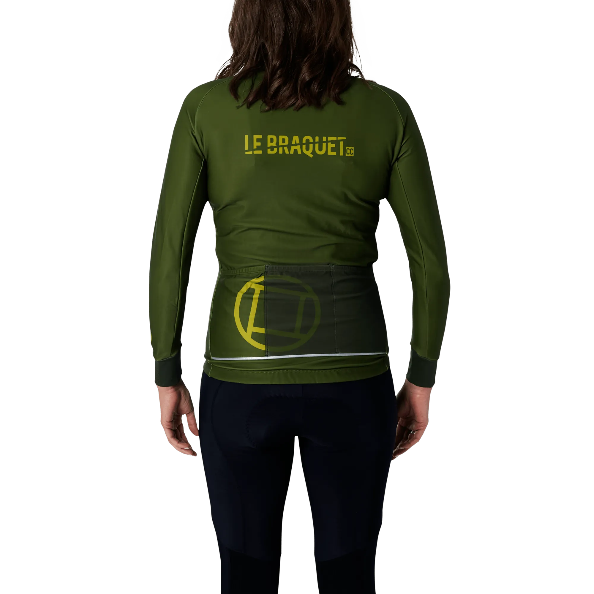 Women's Thermal Long Sleeve Vest | LOMBARD Khaki