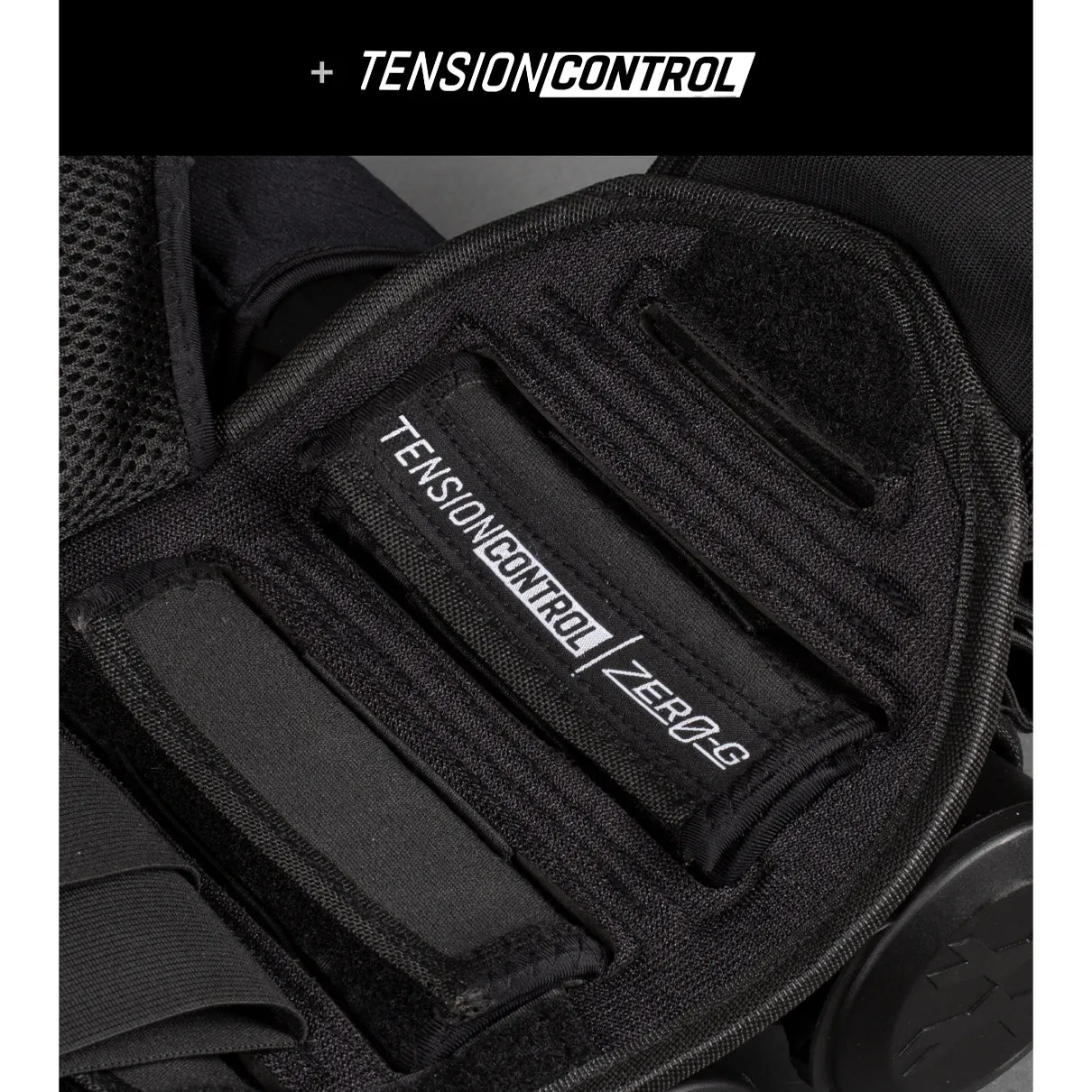 Zero G 2.0 Harness - Black/Blue - 4 3 4